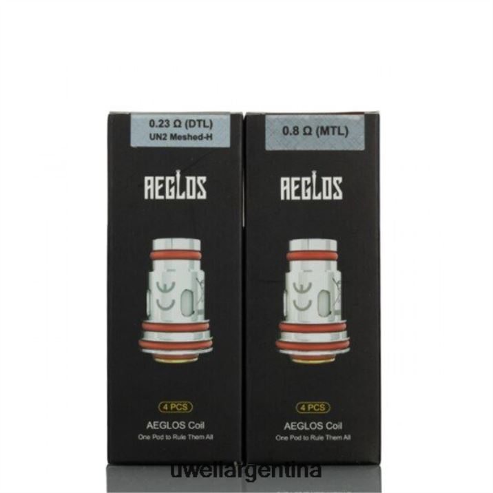 UWELL AEGLOS bobinas | paquete de 4 p1 un2 mallado-h 0.6ohm - UWELL Online Shop PDH2VP270