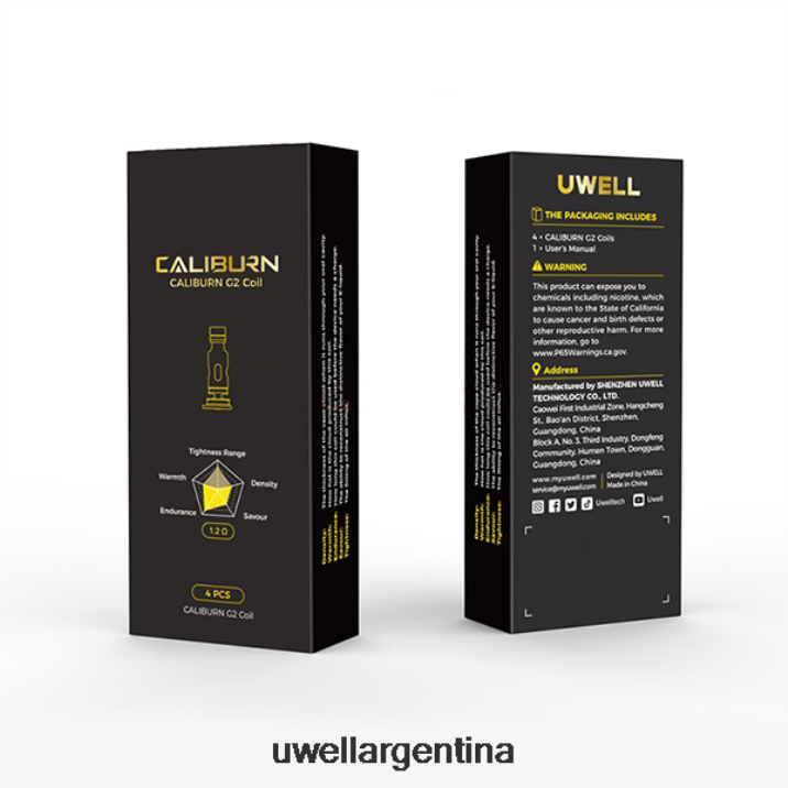 UWELL CALIBURN G2 bobinas | paquete de 4 un2 mallado-h 1.2ohm - Buy UWELL Vape PDH2VP2