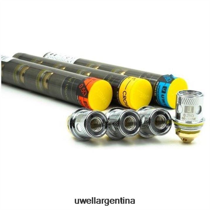UWELL CROWN 2 bobinas de repuesto (paquete de 4) sus316 paralelo 0.25ohm - UWELL Online Shop PDH2VP260