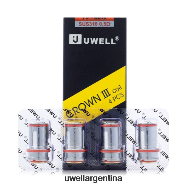 UWELL CROWN 3 bobinas (paquete de 4) 0,25 ohmios - UWELL Sabor PDH2VP91