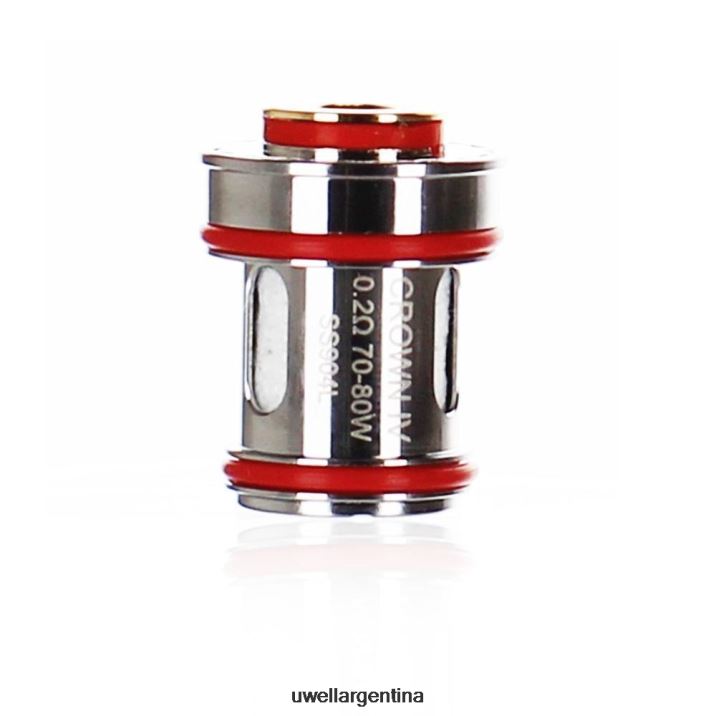 UWELL CROWN 4 bobinas de repuesto (paquete de 4) doble bobina 0.4ohm - UWELL Vape Disposable PDH2VP183