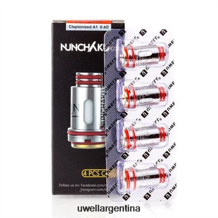 UWELL NUNCHAKU bobinas (paquete de 4) 0,25 ohmios - UWELL Sabor PDH2VP261