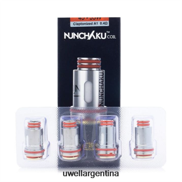 UWELL NUNCHAKU bobinas (paquete de 4) 0,4 ohmios - Buy UWELL Vape PDH2VP262