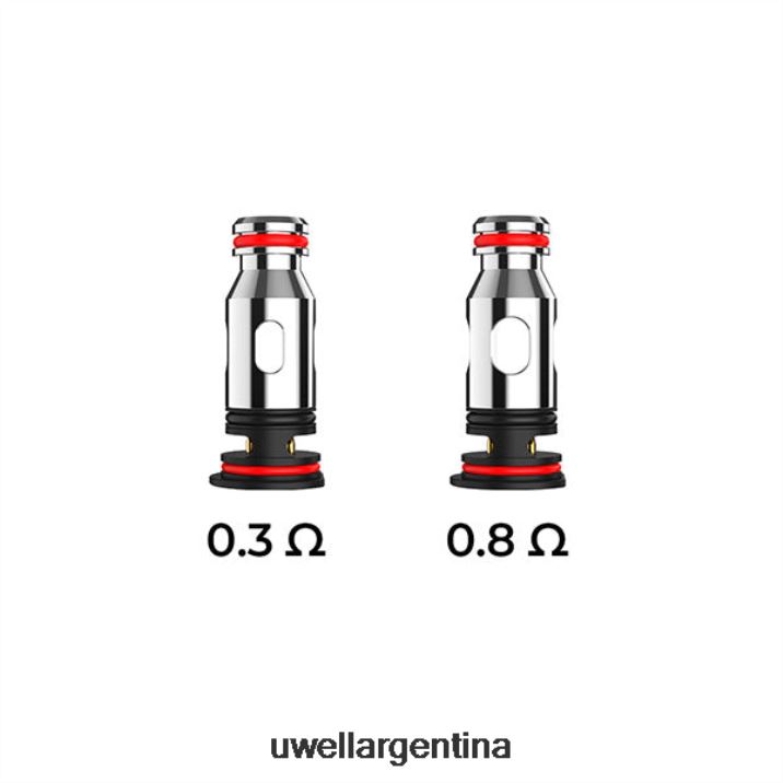 UWELL PA bobinas de repuesto 0,3 ohmios (paquete de 4) - Buy UWELL Vape PDH2VP82