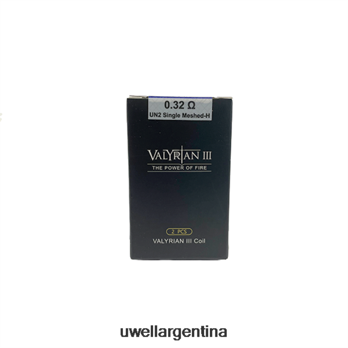 UWELL VALYRIAN 3 bobinas de repuesto | 2 paquetes ss316l 0.32ohm - UWELL Sabor PDH2VP21