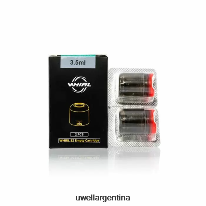 UWELL WHIRL S2 cartucho (3,5 ml) (paquete de 2) 3,5 ml - UWELL Buenos Aires PDH2VP248