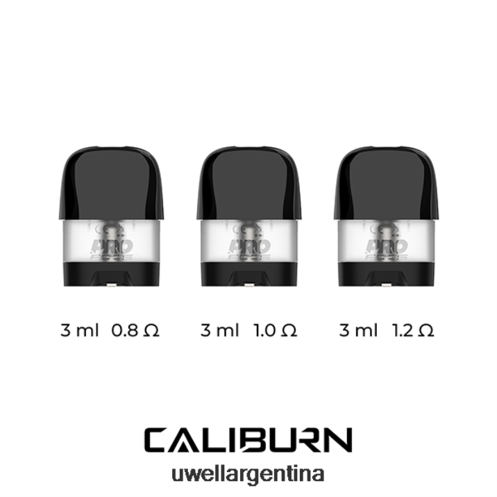 UWELL CALIBURN X vainas de repuesto | 2 paquetes 1,0 ohmios - UWELL Argentina PDH2VP47