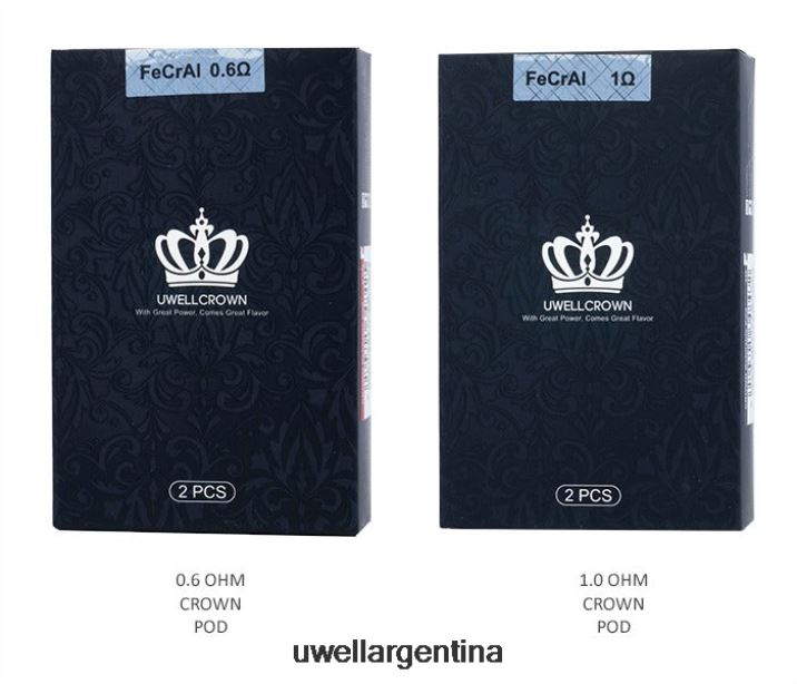 UWELL CROWN vainas (paquete de 2) 0,6 ohmios - Vaper UWELL Precio PDH2VP265