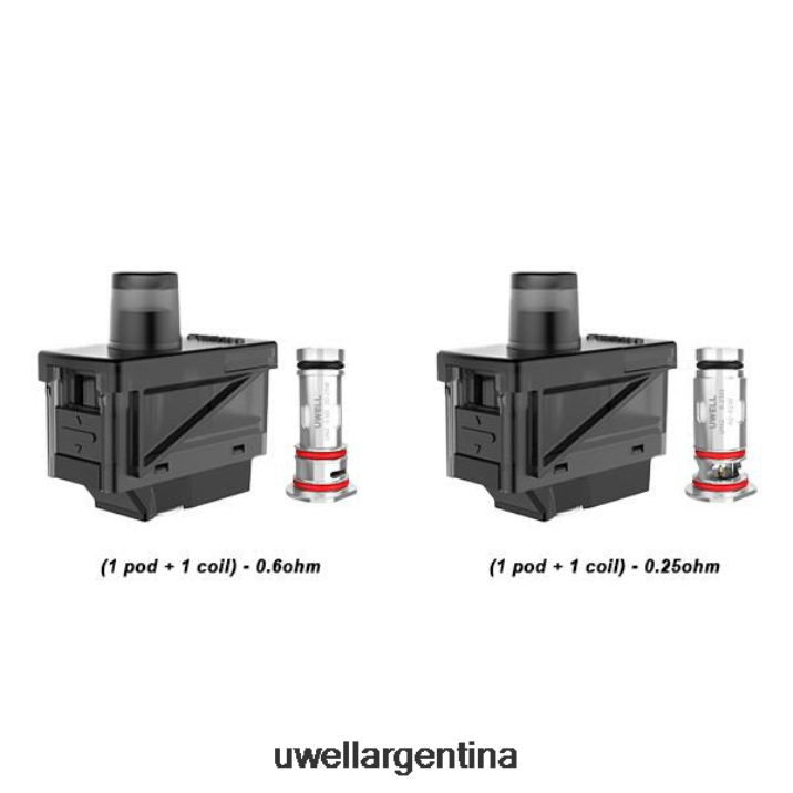 UWELL HAVOK V1 juego de cápsulas de bobina 1 cápsula + 1 bobina 0,25 ohmios - UWELL Vape Price PDH2VP274