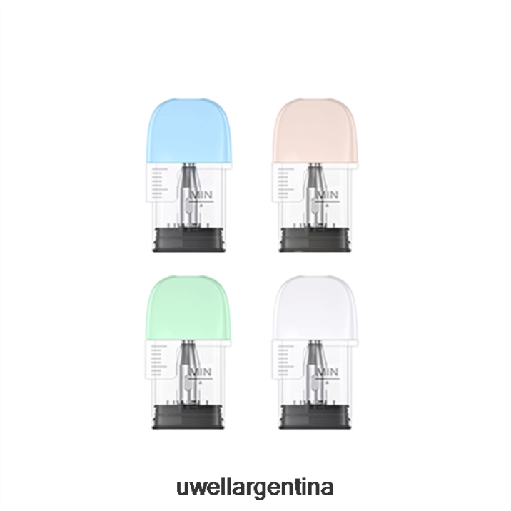 UWELL POPREEL P1 cápsula de repuesto (paquete de 4) 1,2 ohmios - UWELL Vape Price PDH2VP84