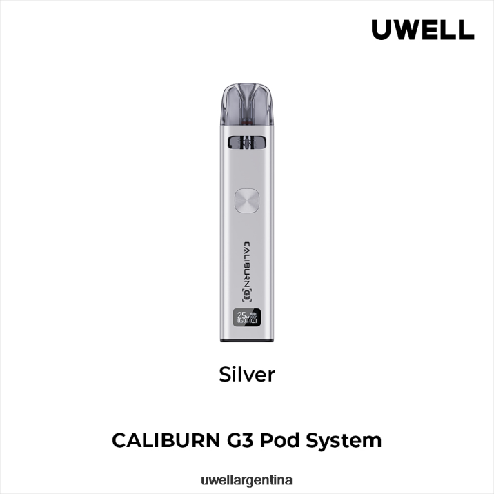 UWELL CALIBURN G3 equipo plata - UWELL Buenos Aires PDH2VP138