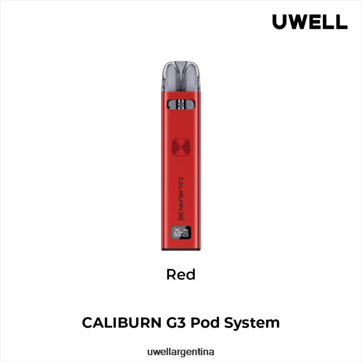UWELL CALIBURN G3 equipo rojo - UWELL Argentina PDH2VP137