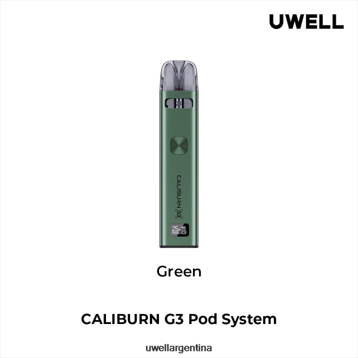 UWELL CALIBURN G3 equipo verde - Vaporizador UWELL PDH2VP136