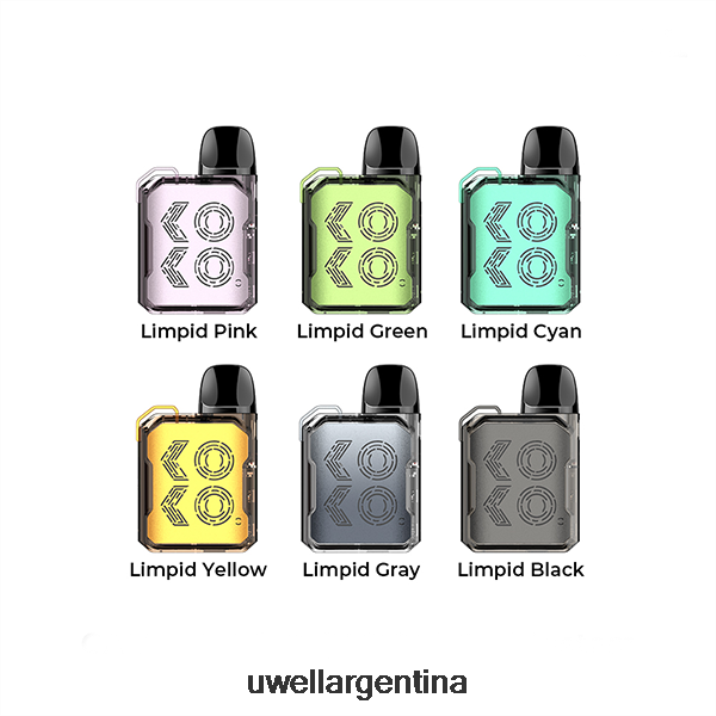UWELL CALIBURN GK2 kit de cápsulas cian límpido - UWELL Sabor PDH2VP101