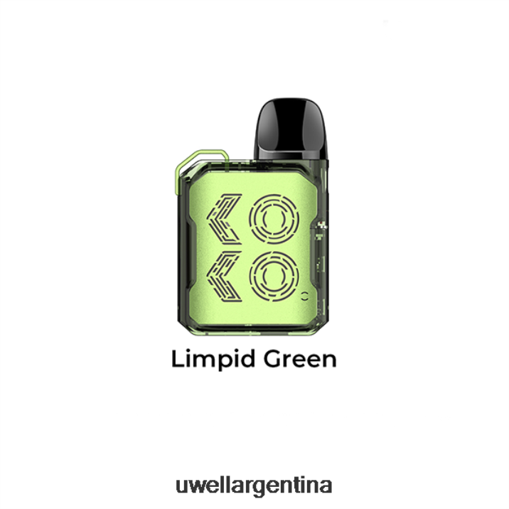 UWELL CALIBURN GK2 kit de cápsulas cian límpido - UWELL Sabor PDH2VP101