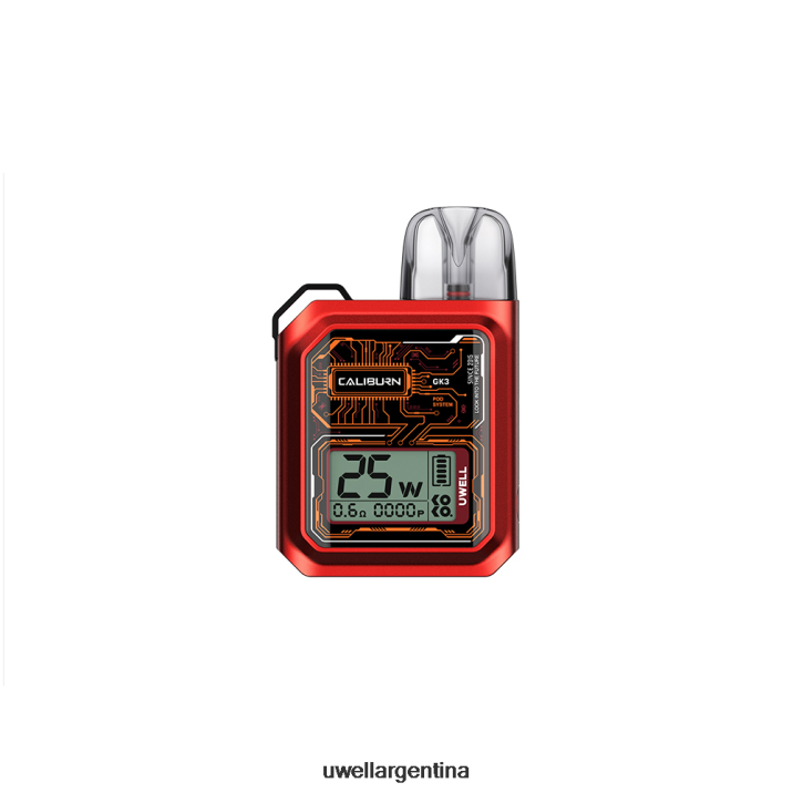UWELL CALIBURN GK3 sistema de cápsulas rojo - Buy UWELL Vape PDH2VP172