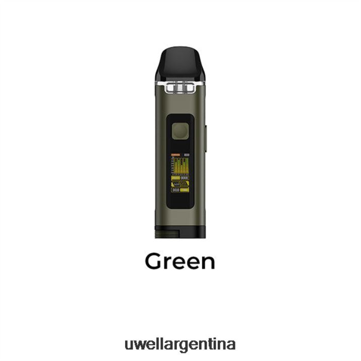 UWELL CROWN D kit de cápsulas verde - UWELL Precio PDH2VP119
