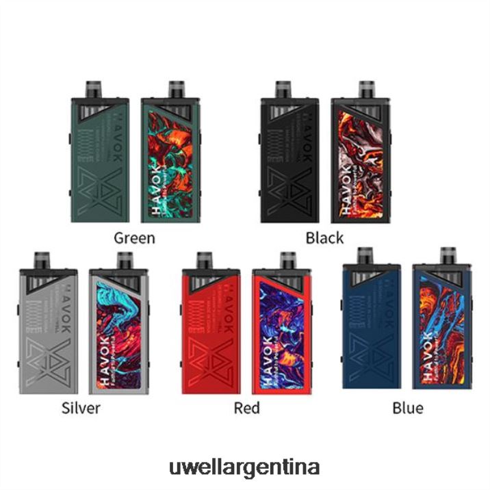 UWELL HAVOK V1 kit 65w azul - Vaporizador UWELL PDH2VP186