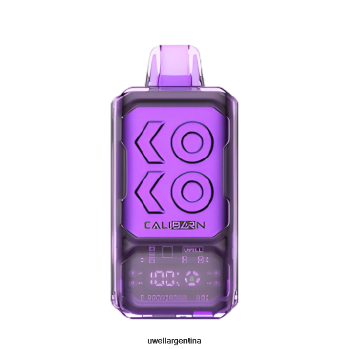 UWELL CALIBURN vaporizador disponible de la barra s12000 hielo de uva - Vaper UWELL Precio PDH2VP285